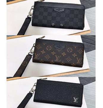 【ルイヴィトン LOUIS VUITTON】M60379 ファスナ付き 高品質 長財布 メンズ レディース